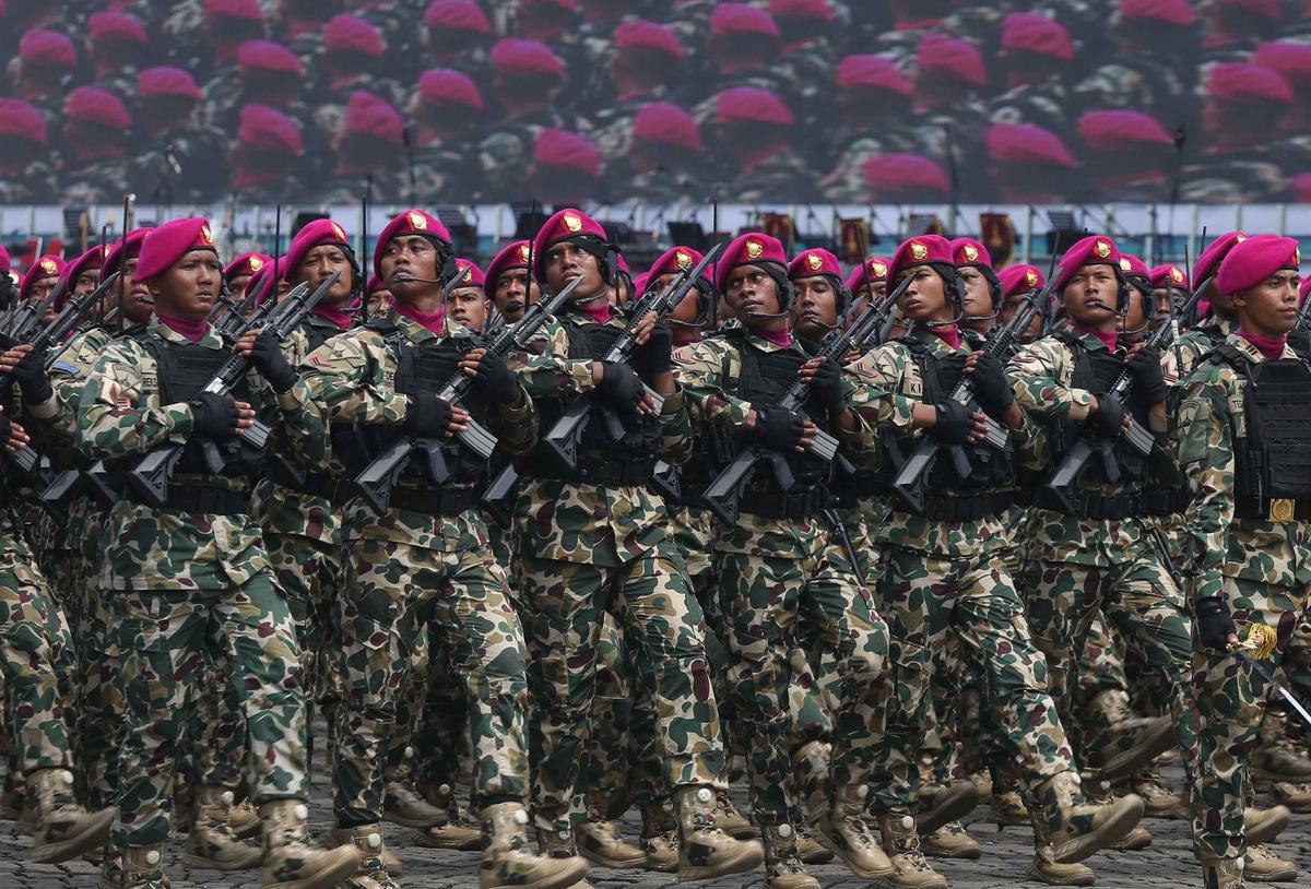 FOTO: 140 Ribu Prajurit TNI Siap Unjuk Kekuatan di HUT ke-80, Gladi Bersih Digelar di Monas
