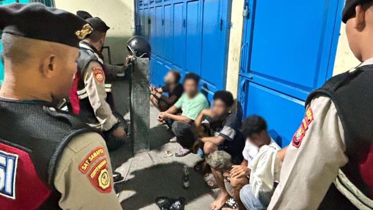 Polres Ternate Amankan Pemuda Konsumsi Miras Ilegal, Jaga Ketertiban Ramadan