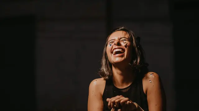 Laughing