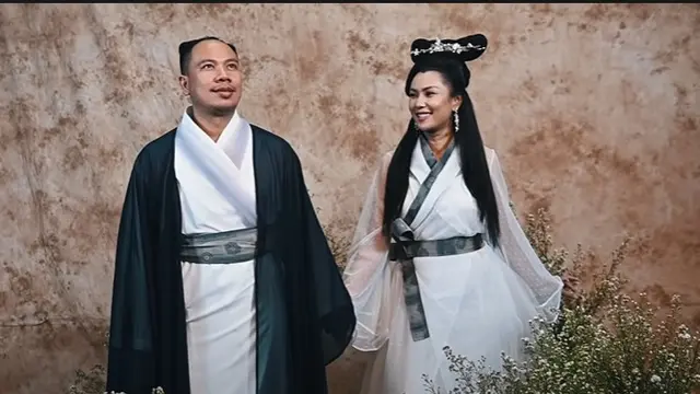 Bertema Gladiator, Ini 6 Potret Prewedding Vicky Prasetyo dan Kalina Ocktaranny