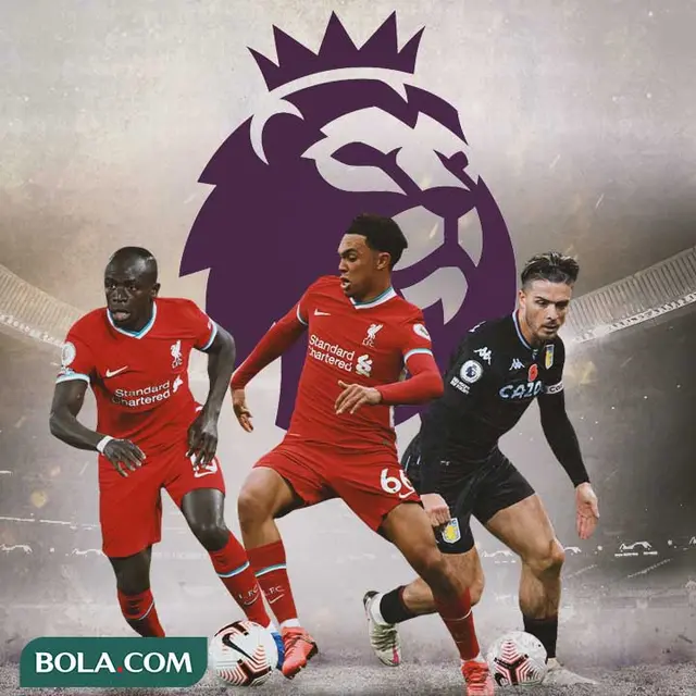 Premier League - Sadio Mane, Trent Alexander-Arnold, Jack Grealish