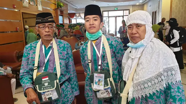 Singgit  tercatat sebagai salah satu jemaah haji termuda asal Indonesia. Foto: Denny/MCH