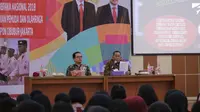 Menteri Pertahanan Ryamizard Ryacudu berikan pesan tentang pentingnya bela negara terhadap para Calon Paskibraka 2018 (Foto: M. Fajri Erdyansyah)