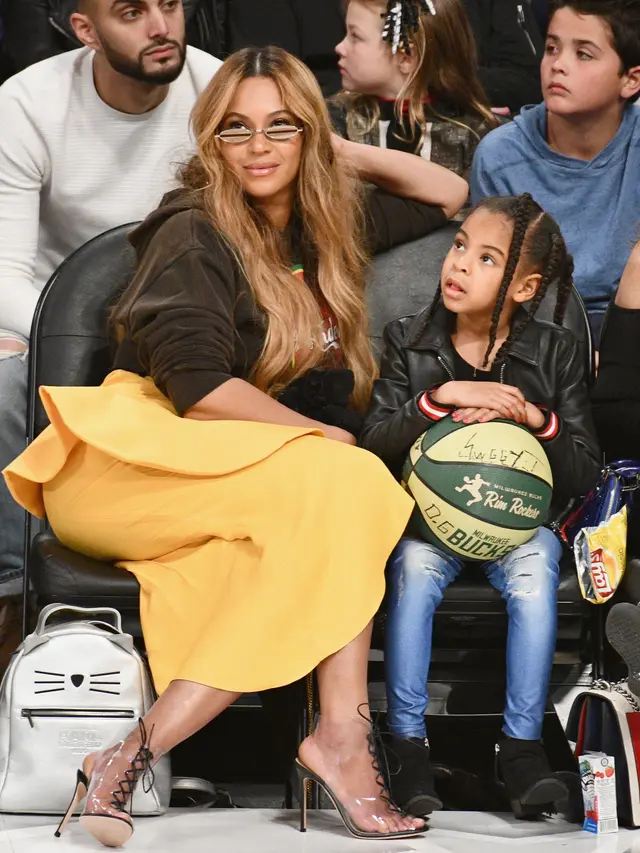 Beyonce-Blue Ivy Carter-NBA All-Star Game 2018
