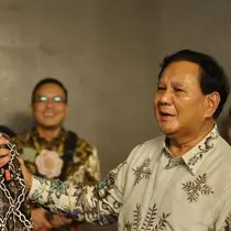 Mantan Gubernur Jawa Barat (Jabar) Ridwan Kamil bersama Calon Presiden (Capres) Koalisi Indonesia Maju (KIM) Prabowo Subianto. (Dok. Istimewa)