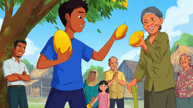 Cerita Anak Islami tentang Akhlak (Foto: Reve Art AI)