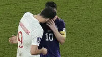 Lewandowski Ungkap Isi Bisikannya kepada Lionel Messi Usai Duel Polandia Vs Argentina di Piala Dunia 2022