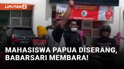 VIDEO: Mahasiswa Papua Diserang, Kerusuhan Massa Pecah di Babarsari