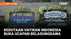 KEDUTAAN VATIKAN INDONESIA BUKA UCAPAN BELASUNGKAWA UNTUK PAUS FRANSISKUS