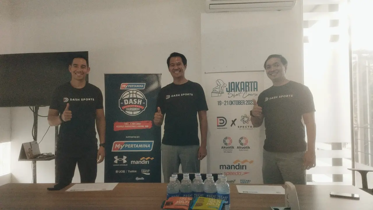 Konferensi Pers Dash Sports di GBK Senayan