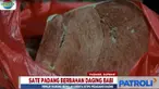 Selain mengamankan ketiga orang, petugas juga menyita satu kilogram daging babi beku dari rumah pemilik warung sate.