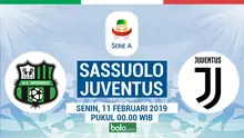 Jadwal Serie A 2018-2019 pekan ke-23, Sassuolo vs Juventus. (Bola.com/Dody Iryawan)