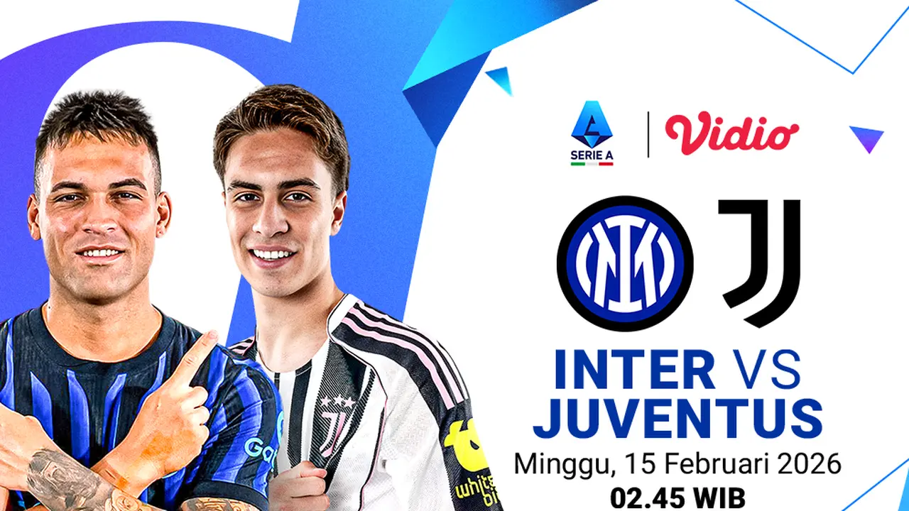 Pertandingan Serie A antara Inter vs Juventus
