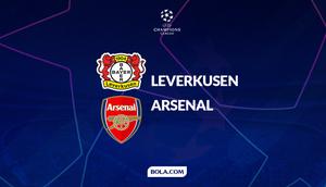 Cover Bayer Leverkusen vs Arsenal - Champions League. (Bola.com/Gregah Nurikhsani)