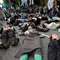 Aktivis Pro-Palestina Berbaring di Jalan dalam Aksi Die-In di Seoul