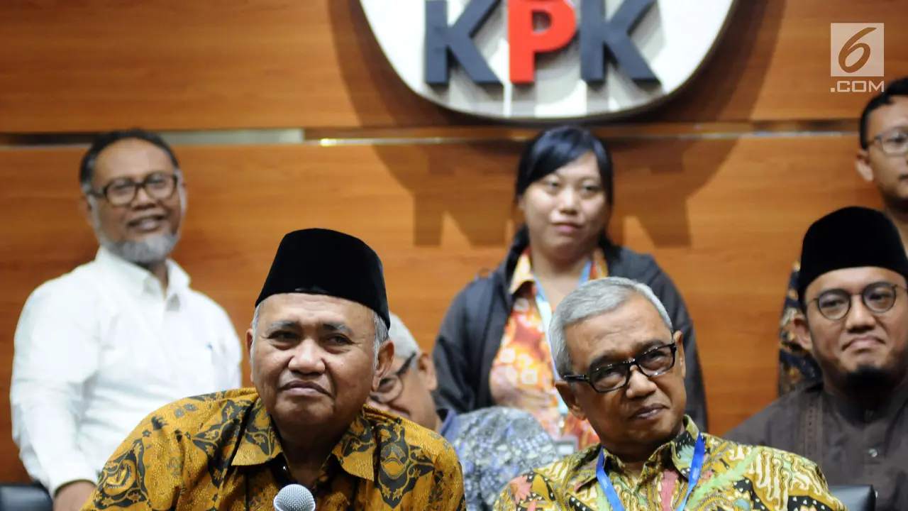 PHOTO: Temui Ketua KPK, Mantan Pimpinan KPK dan Aktivis Desak Bentuk TGPF Kasus Novel