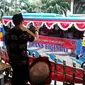 Trans Siginjai diperkenalkan saat parade kemerdekaan di Jambi Agustus 2017 lalu. (Dok: Dishub Jambi/Liputan6.com/B Santoso)