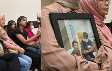 Momen Mengharukan di Ruang Sidang, Ibunda Tamara Tyasmara Meneteskan Air Mata Sambil Peluk Foto Dante