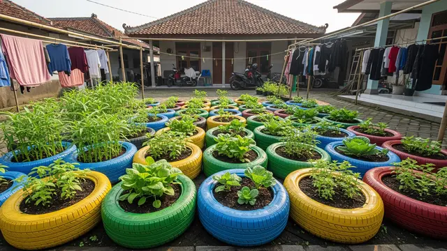 Ide Bertanam Sayur Tanpa Menggunakan Polybag