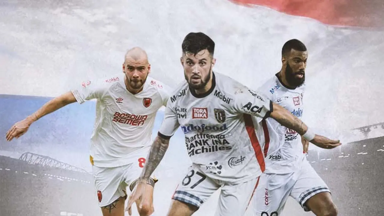 Ilustasi - Pemain Belanda di Indonesia: Sylvano Comvalius, Wiljan Pluim, Stefano Lilipaly