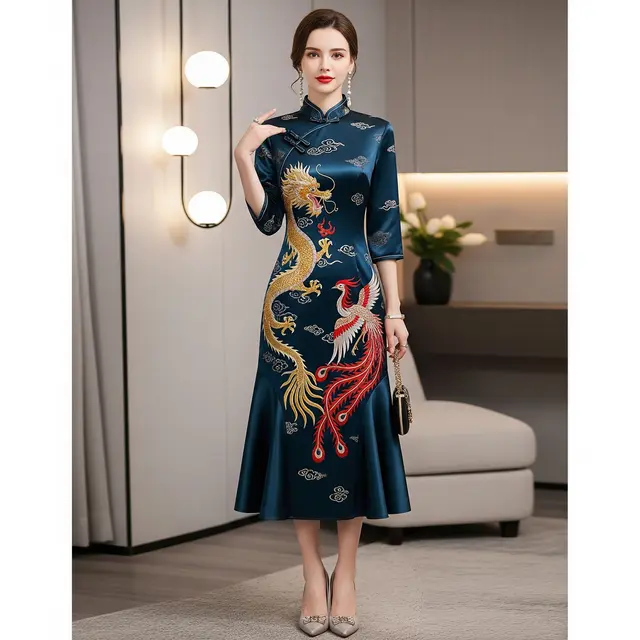 Dress China Kekinian (Gemini AI)