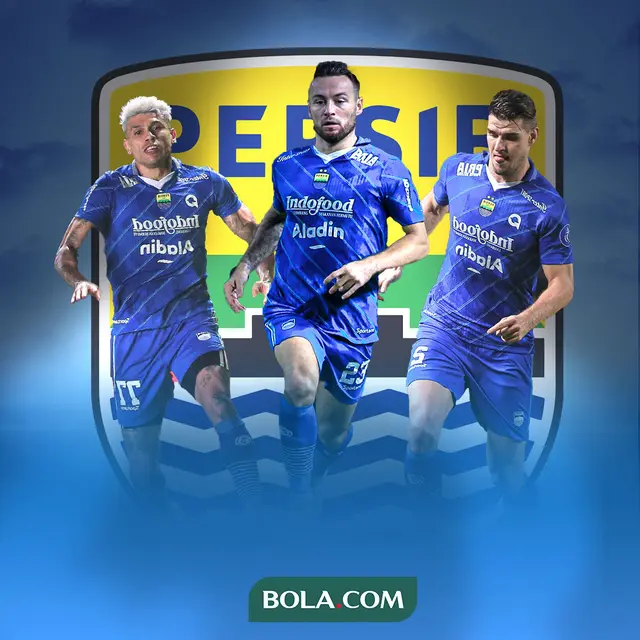 Persib Bandung - Ilustrasi 3 Pemain Persib: Ciro Alves, Marc Klok, Nick Kuipers (Bola.com/Salsa Dwi Novita)