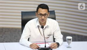 Budi Prasetyo (Juru Bicara Komisi Pemberantasan Korupsi). (Liputan6.com/Helmi Fithriansyah)