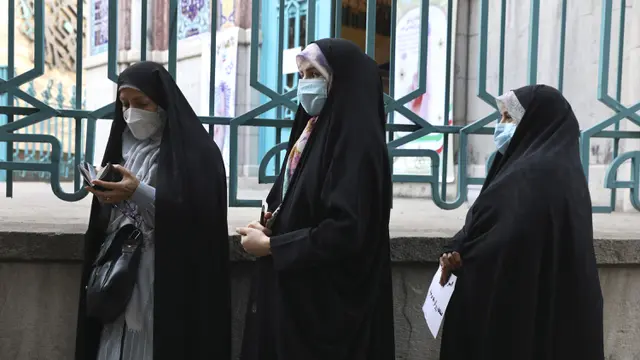 FOTO: Iran Gelar Pemungutan Suara Pemilihan Presiden