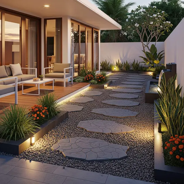 Model Teras Rumah dengan Sistem Pencegah Ular