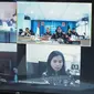 Bea Cukai Sumatera Utara yang menggunakan video conference dalam penerbitan izin fasilitas kawasan berikat.