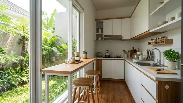 Mini Bar Menghadap Jendela
