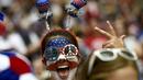 Suporter AS di Final Piala Dunia Wanita 2015. (AFP PHOTO/FRANCK FIFE)
