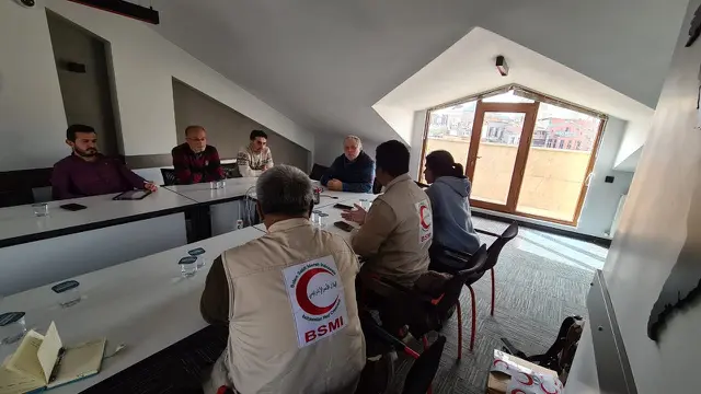 BSMI kunjungi markas Asosiasi Dokter Internasional di Istanbul, Turki, Senin (27/2/2023)