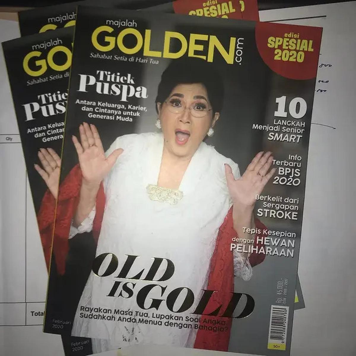 6 Potret Titiek Puspa Jadi Model Majalah, Penyanyi Legendaris Serba Bisa