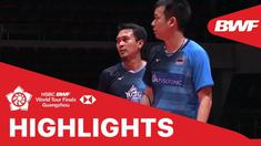 Berita video match highlights BWF World Tour Finals 2019 untuk nomor ganda putra, di mana Mohammad Ahsan / Hendra Setiawan (The Daddies) kalah dari pasangan Chinese Taipei, Lee Yang / Wang Chi-Lin, Jumat (13/12/2019).