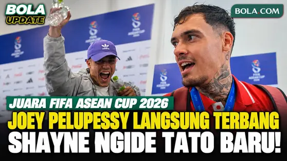 Joey Pelupessy Langsung Terbang ke Eropa, Shayne Pattynama Ngide Bikin Tato Baru Usai Juara FIFA ASEAN Cup 2026