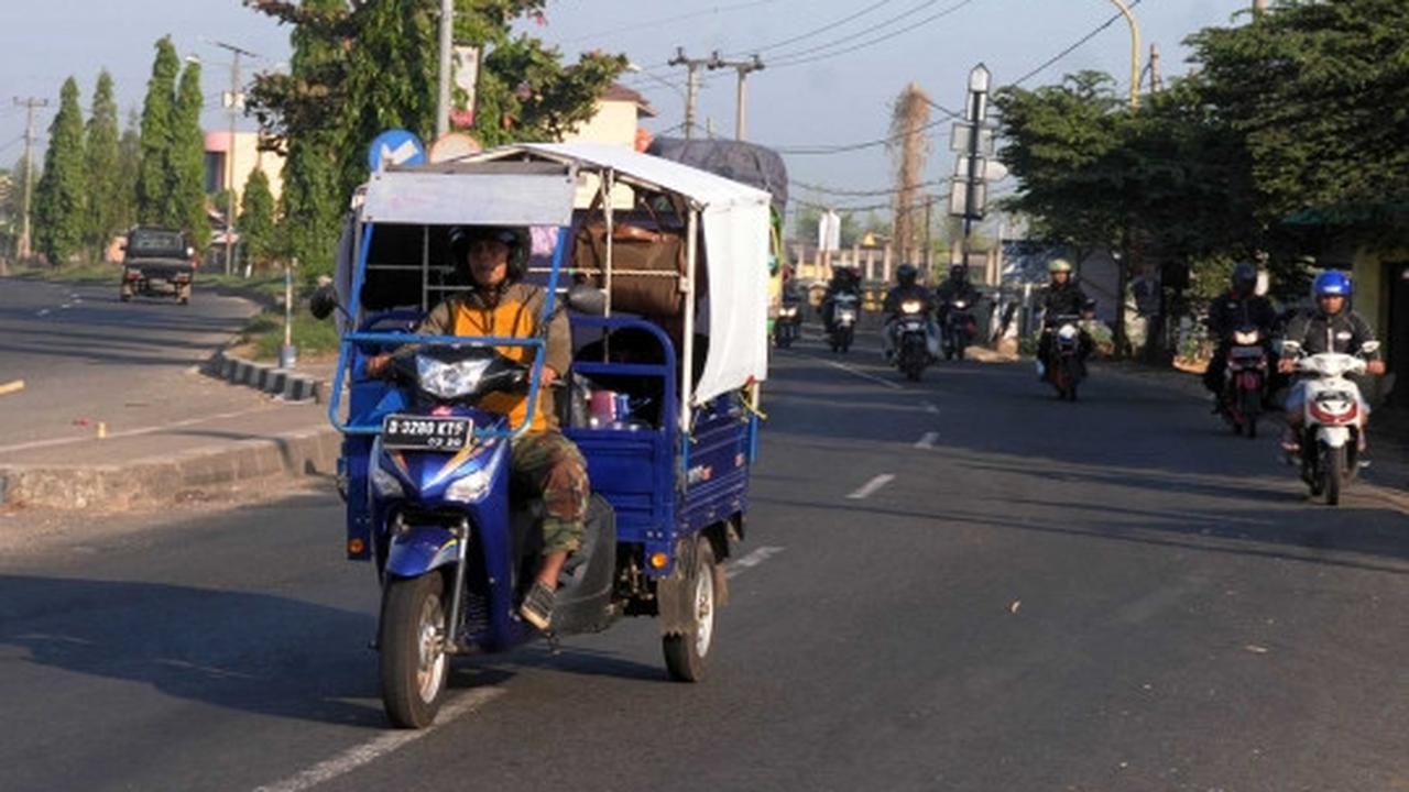 Lewat Pantura, pemudik sepeda motor leluasa tarik gas