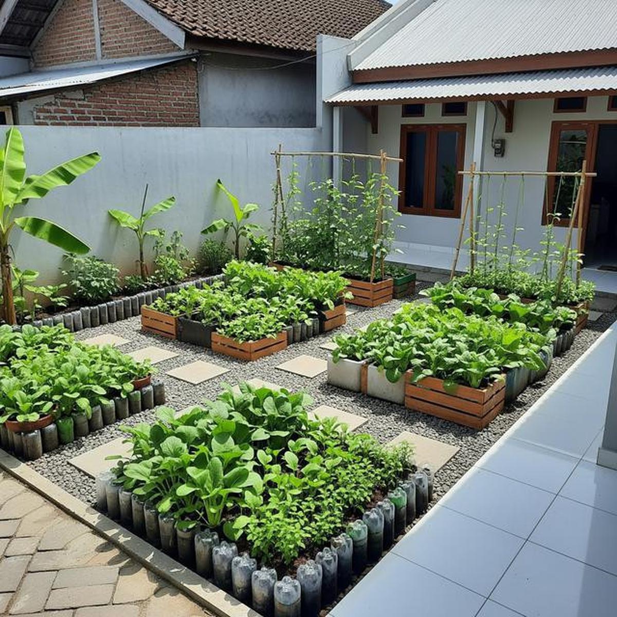 9 Ide Kebun Sayur Hemat Biaya di Kontrakan Sepetak, Panen Segar Lahan Terbatas