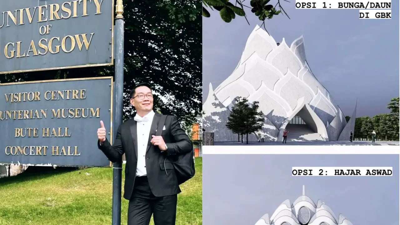 Ridwan Kamil mengungkap rencana desain masjid GBK