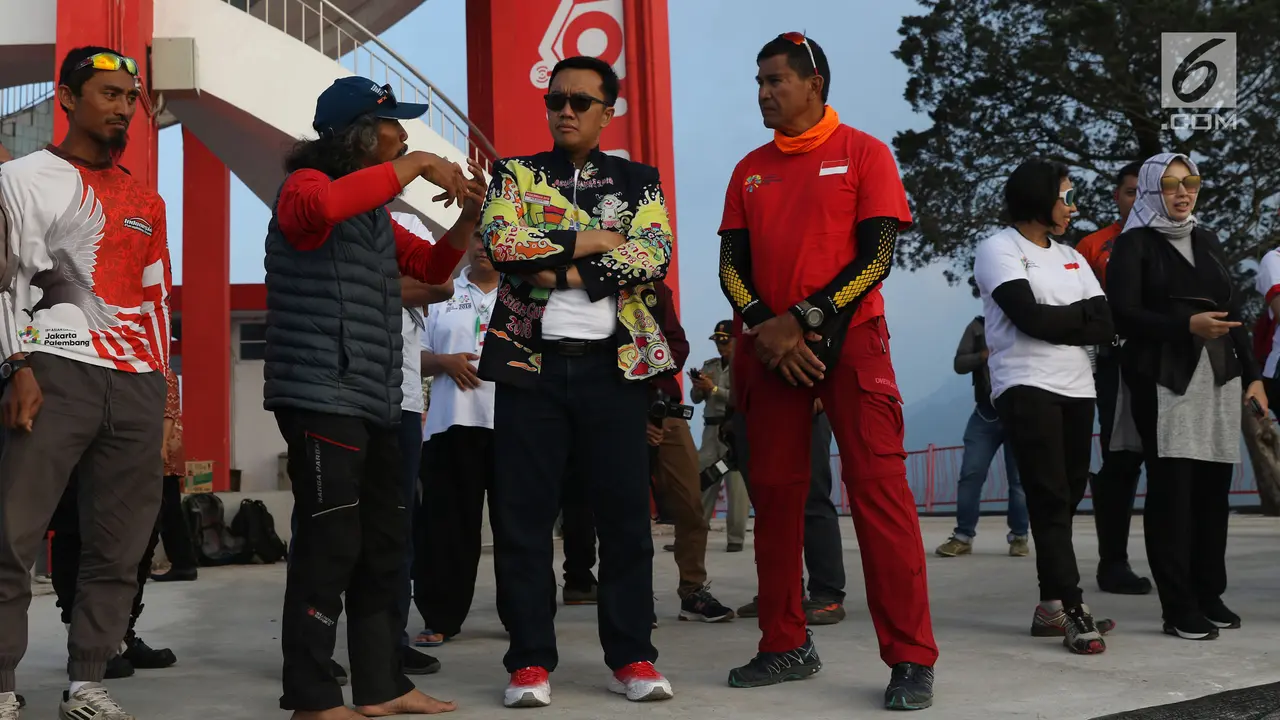 Menpora Tinjau Kesiapan Venue dan Atlet Paralayang Indonesia
