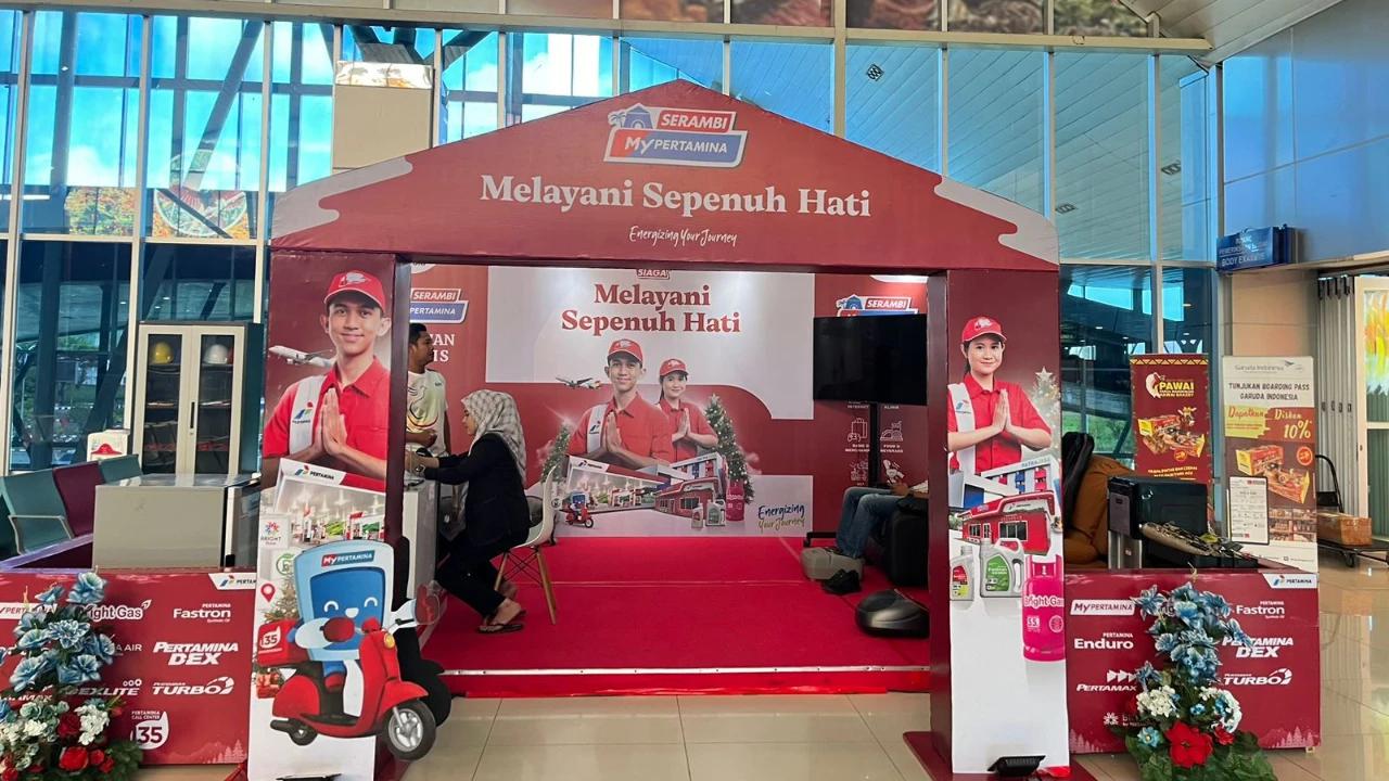 Dukung Mobilitas Masyarakat, Serambi MyPertamina Hadir di Bandara DEO Sorong Selama Nataru