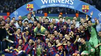 Barcelona Juara Liga Champions (REUTERS/Kai Pfaffenbach)