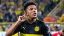 7. Jadon Sancho (Borussia Dortmund) - Penampilan gemilang bersama Die Borussen membuat pria asal Inggris layak menjadi rebutan klub besar. OVR 84 - 92. (AFP/Guido Kirchner)