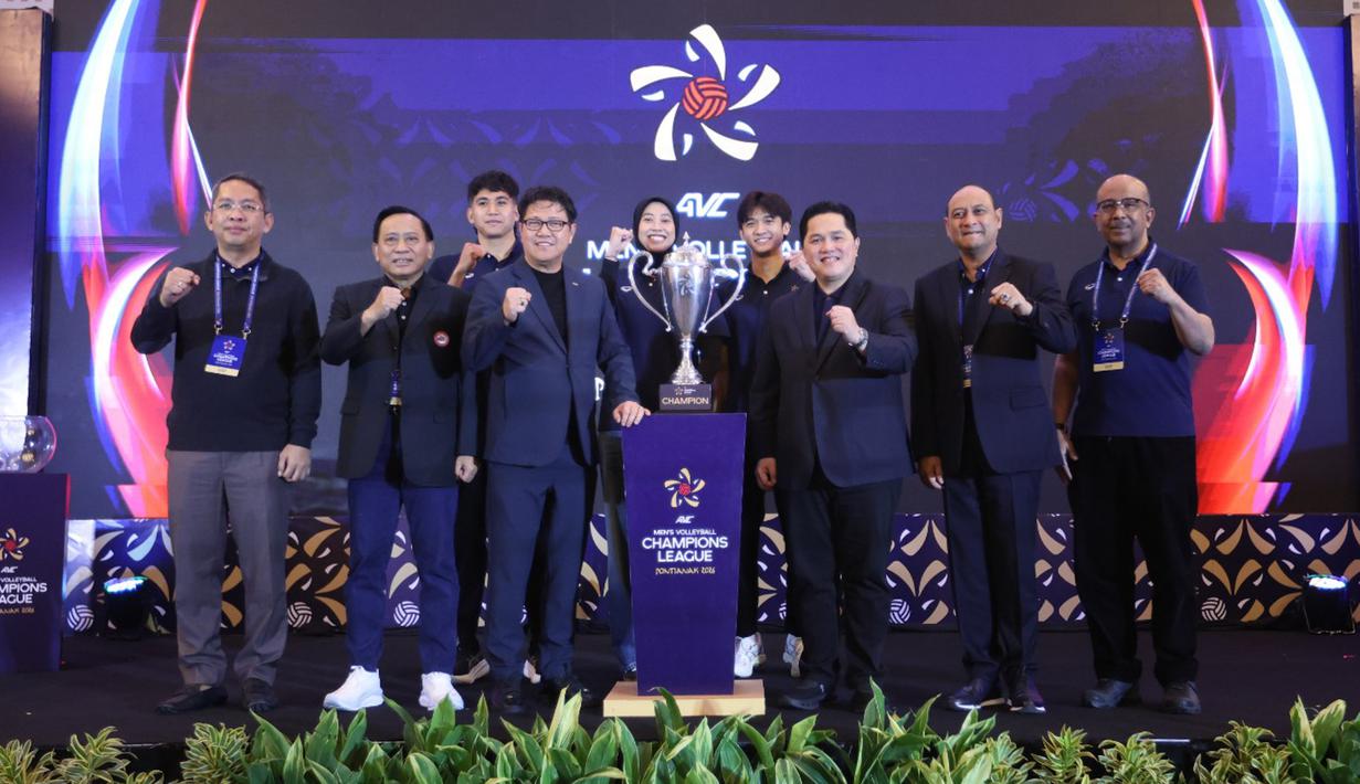 Indonesia akan menurunkan dua tim pada AVC Men’s Volleyball Champions League 2026. (Dok. PBVSI)