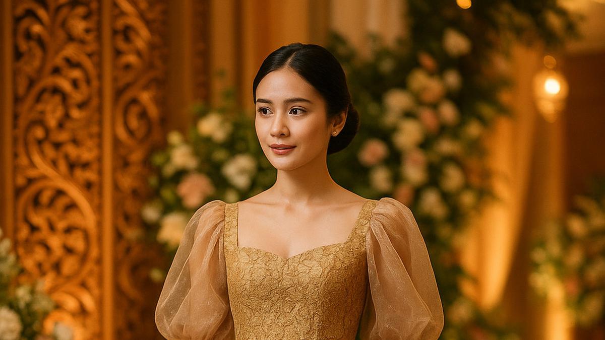 7 Model Batik Brokat Lengan Gelembung yang Elegan dan Trendi di 2025