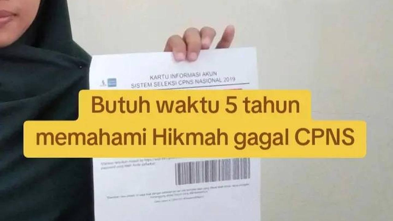 Tak Menyerah, Wanita Ini Bagikan Pengalamannya Pasca Gagal dari Tes CPNS