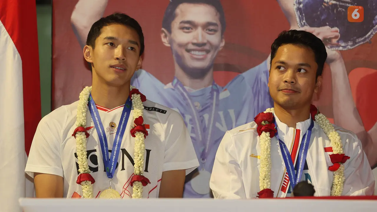 Jonantan Christie dan Anthony Sinisuka Ginting