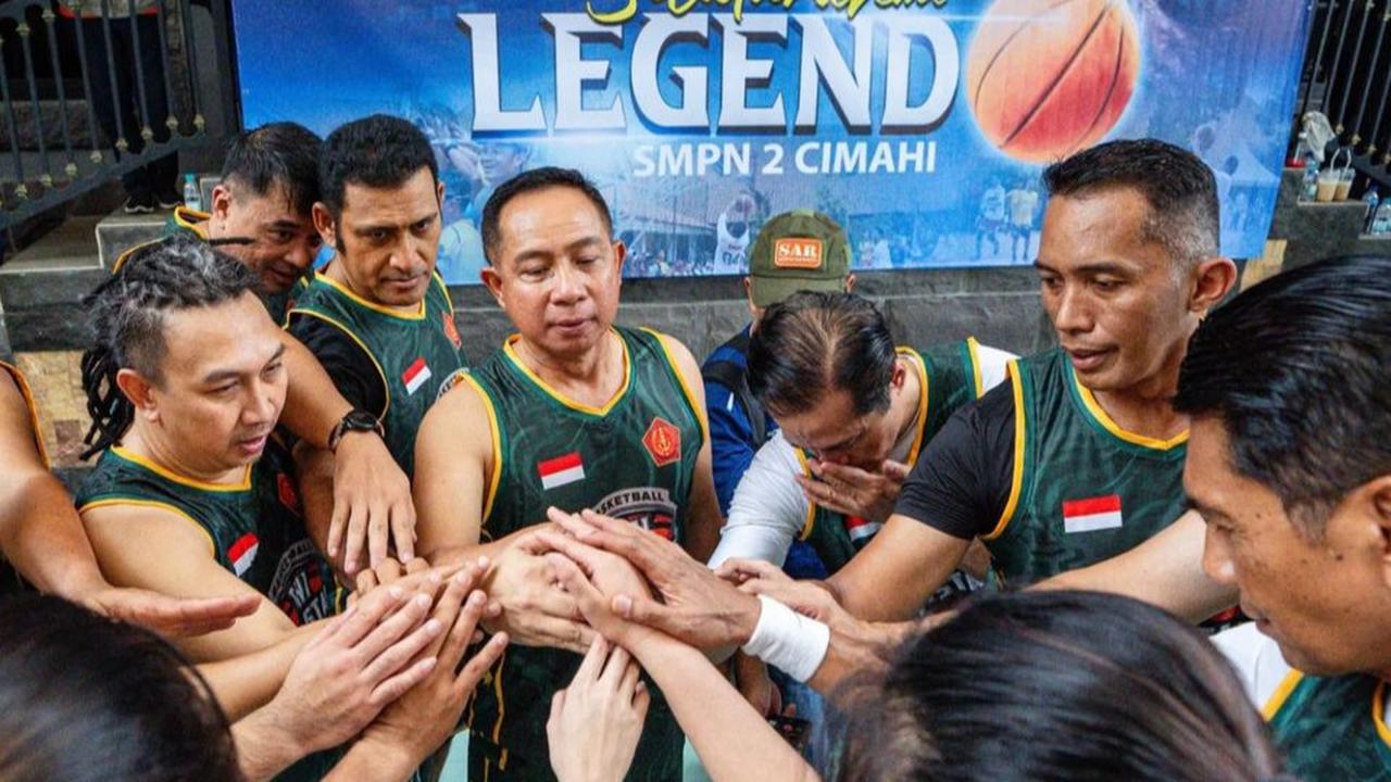 Panglima TNI Mendadak jadi Anak Basket, Lincah Lempar Bola ke Ring Sampai jadi Sorotan