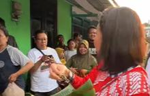 Ikut Suami Blusukan, Hetty Perkasa Malah 'Numpang' Makan di Rumah Warga