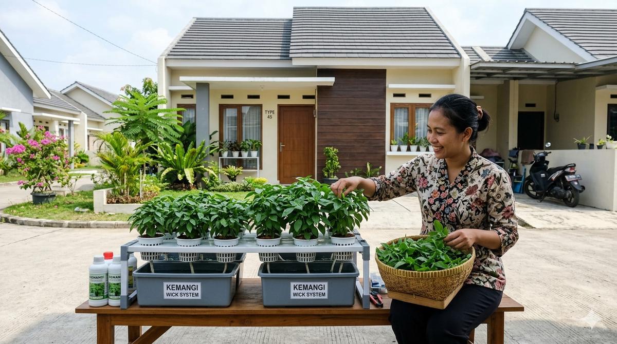 Cara Menanam Kemangi Hidroponik